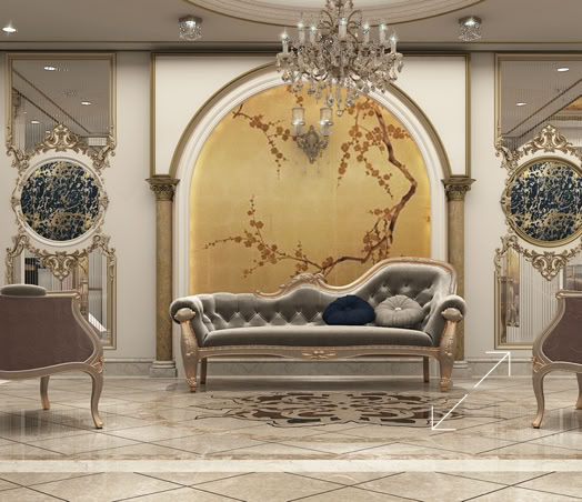 طراحی دکوراسیون سالنزیبایی