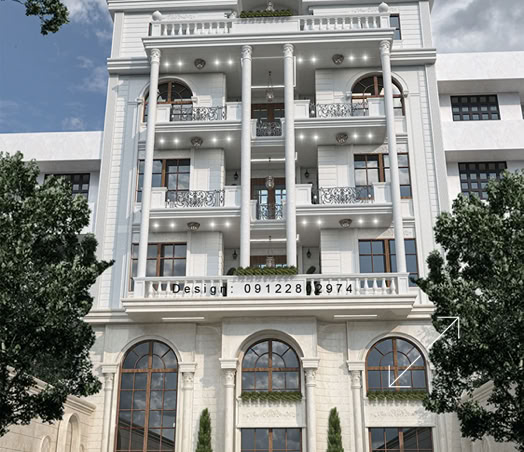 طراحی نمای کلاسیک